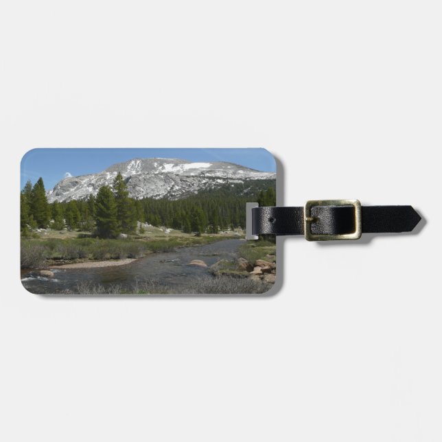 Hochland-Hochgebirge II bei Yosemite Gepäckanhänger (Vorderseite horizontal)