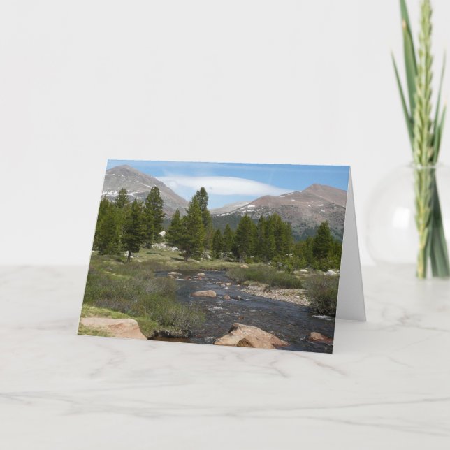 Hochland-Hochgebirge III bei Yosemite Karte (Vorderseite)
