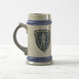 Hochland-Krieger-Tassen halbes WA, Bierglas