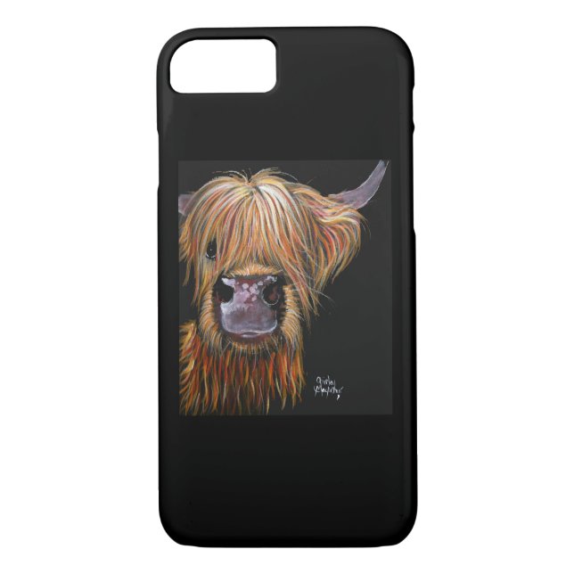 Hochland-Kuh "Henry" Iphone 7 Hüllen (Rückseite)