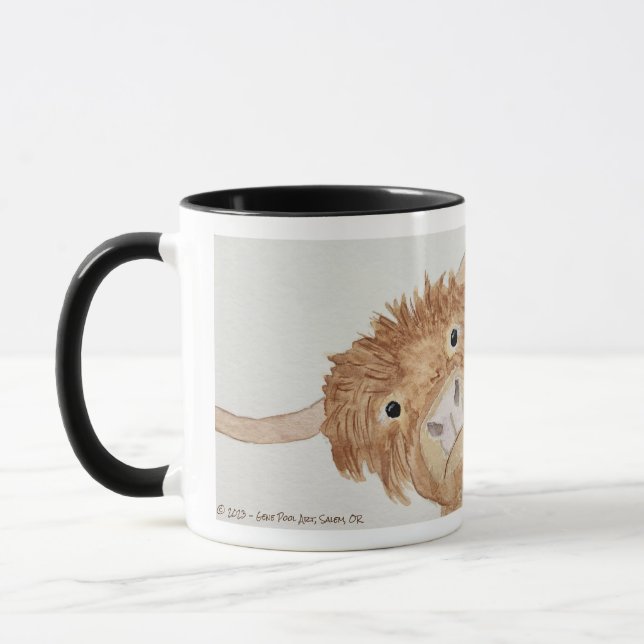 Hochland Kuh Original Tasse (Links)