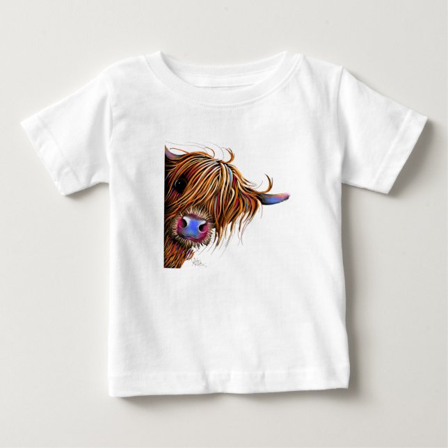 Hochland Kuh Print T Shirt "SuGaR LuMP " (Vorderseite)