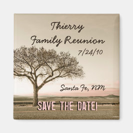 Hochland-Save the Date-Benutzerdefiniertes Magnet