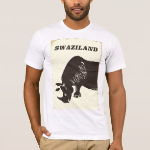 Hochland Schottland Hirsch Reiseplakat T-Shirt