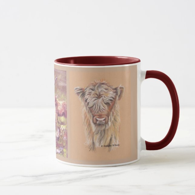 Hochland schüchtert Tasse ein (Rechts)