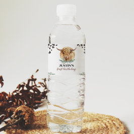 Hochlandkuh - Geburtswasserflasche