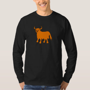 Hochlandkuh-Shirt-Design T-Shirt