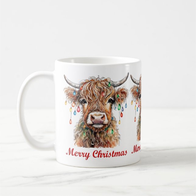 Hochlandkuh-Tasse Kaffeetasse (Links)
