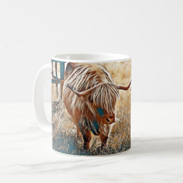 Hochlandkuh-Tasse Kaffeetasse