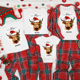 Hochlandkuhfestivals BauernhofTierweihnachtsmoo-Cr T-Shirt