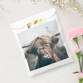 Hochlandkuhportrait Geschenktütchen