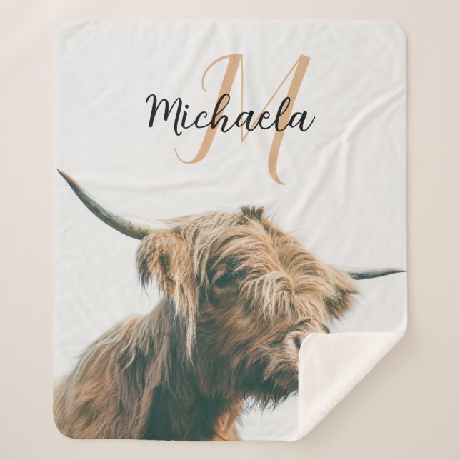 Hochlandportrait individuelle Name Sherpadecke (Vorderseite)
