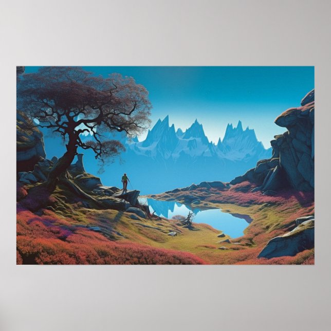 Hochlandsee Poster (Vorne)