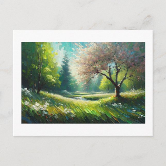 Hochpark Kirschbaum, Postkarte (Vorderseite)