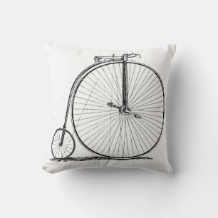 Hochrad Fahrrad Penny Farthing Kissen