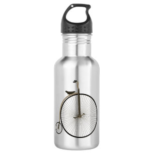 Hochrad-Veteranenfahrrad Edelstahlflasche