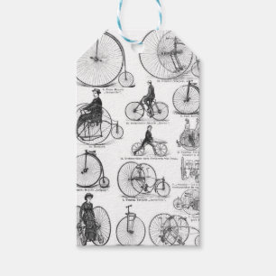 Hochrädriges Fahrrad Penny Farthing Geschenkanhänger