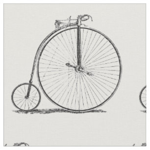 Hochrädriges Fahrrad Penny Farthing Stoff
