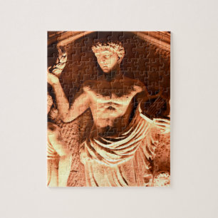 Hochrelief-Skulptur am Teatro Delgollado, Mexiko