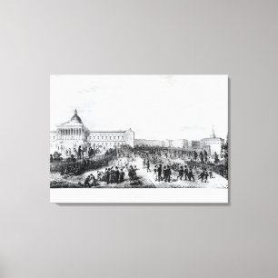 HochschulUni-Schule, London, 1835 Leinwanddruck