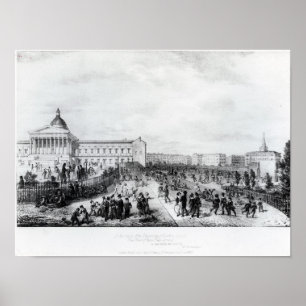 HochschulUni-Schule, London, 1835 Poster