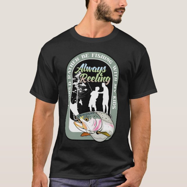 Hochseefischen T-Shirt (Vorderseite)