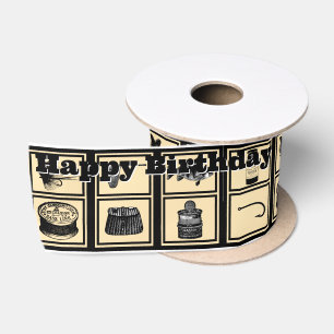 Hochseefischerei, BDay, Ribbon, Fischer Satinband
