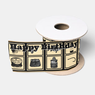 Hochseefischerei, BDay, Ribbon, Fischer Satinband