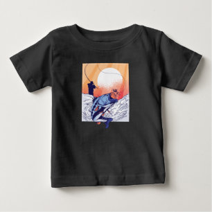 Hochseefischerei - Fang von Raubfischen Baby T-shirt