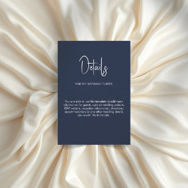 Hochseefischerei mit Minimalistischer Kalligrafie Begleitkarte