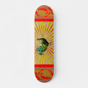 Hochseilbahn und Shine-Skateboard Skateboard