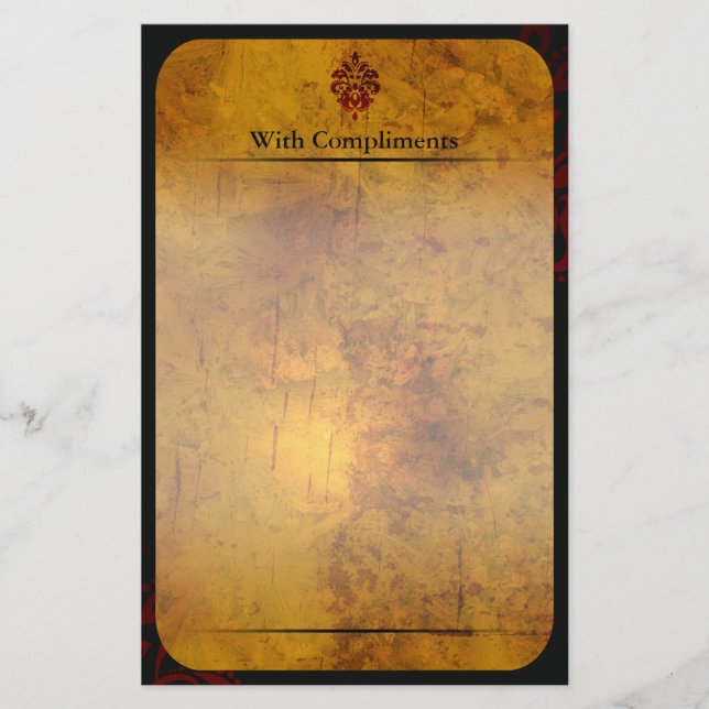 Hochskalierbare moderne Unternehmensstatistik Briefpapier (Vorderseite)