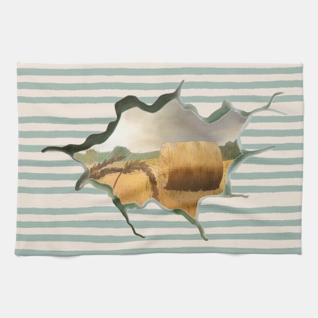 Hochsommer  geschirrtuch (Horizontal)