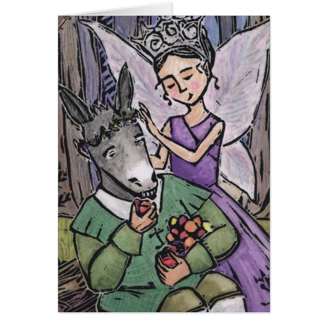 Hochsommer-leere Karte (Vorne)