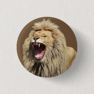 Hochspannungs-Löwe Button