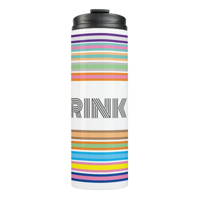 Höchste Qualität farbenfrohe thermische Tumbler Thermosbecher (Vorderseite)