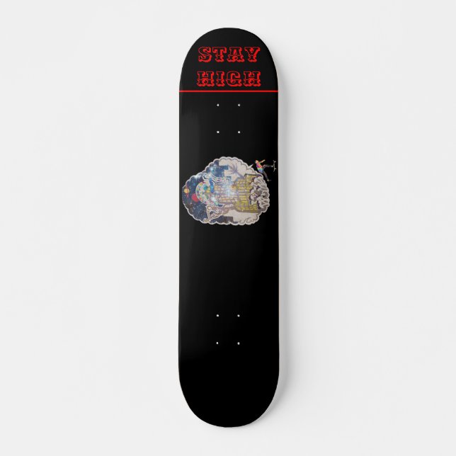 Höchster Staat des Verstandes Skateboard (Vorne)