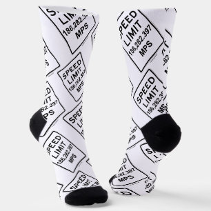Höchstgeschwindigkeit 186 282 397 MPS (Lichtgeschw Socken