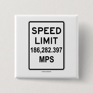 Höchstgeschwindigkeit 186.282,397 PARLAMENTARIER Button