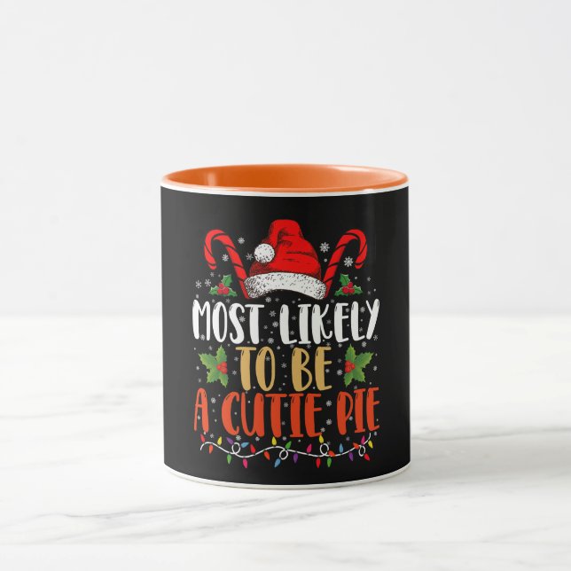 Höchstwahrscheinlich eine Süsse Pie Erntedank Xmas Tasse (Zentrum)