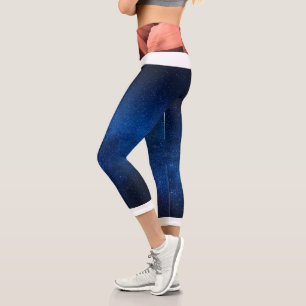 Hochwaisted-Capris Capri Leggings