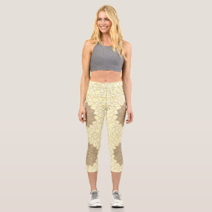 Hochwaisted-Capris Capri Leggings