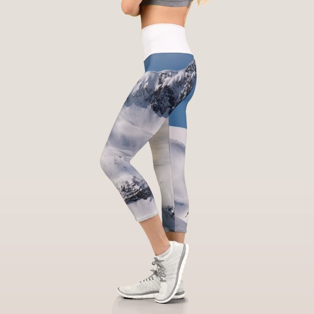 Hochwaisted-Capris Capri Leggings (Links)