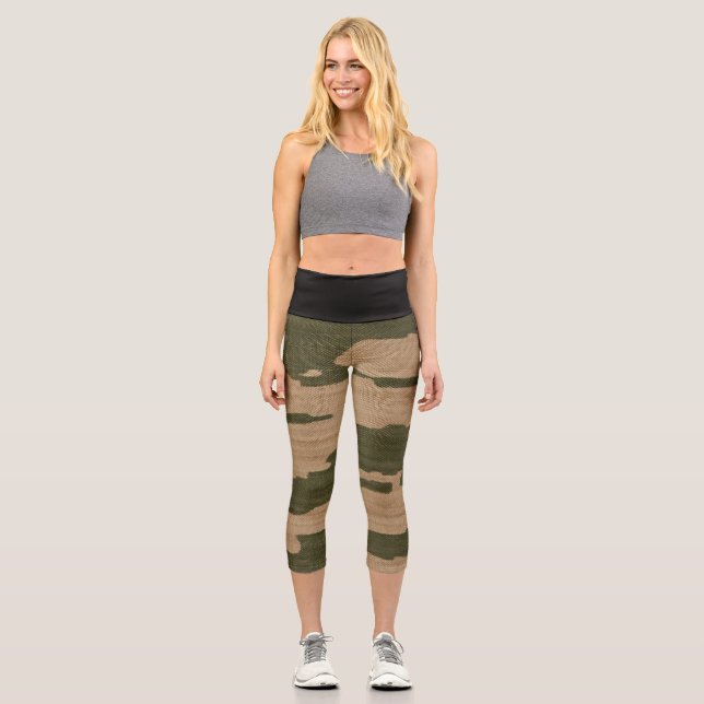 Hochwaisted-Capris Capri Leggings (Vorderseite)