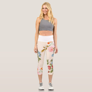 Hochwaisted-Capris Capri Leggings