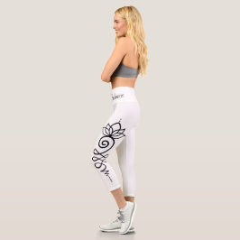 Hochwaisted-Capris Capri Leggings