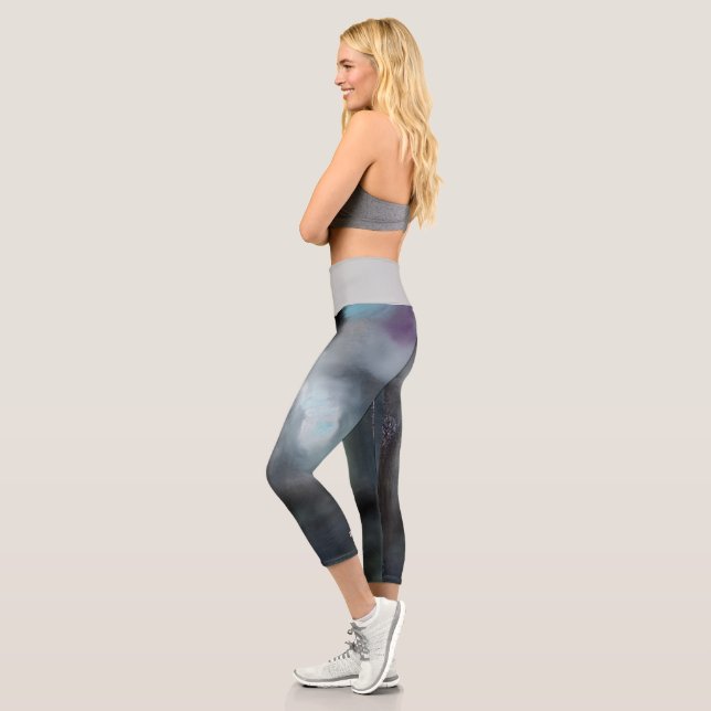 Hochwaisted-Capris Capri Leggings (Links)
