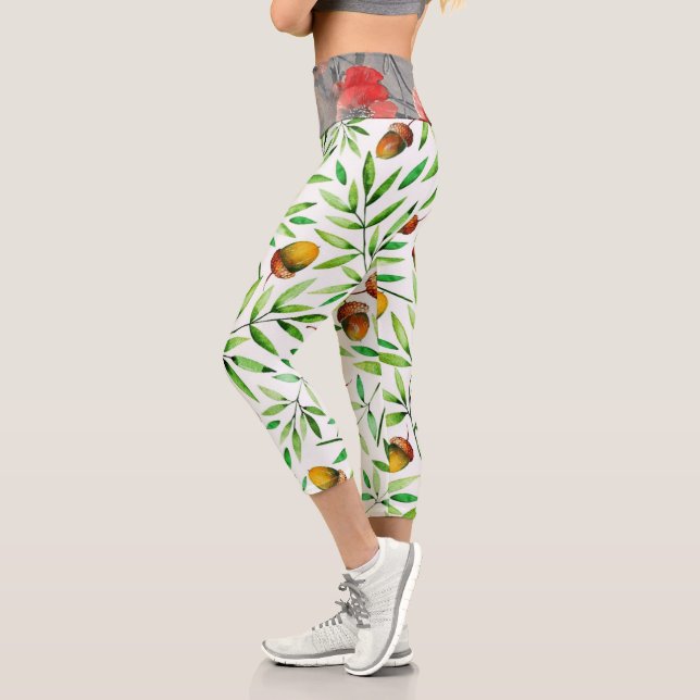Hochwaisted-Capris Capri Leggings (Links)