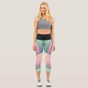 Hochwaisted-Capris Capri Leggings