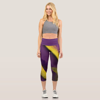 Hochwaisted-Capris Capri Leggings